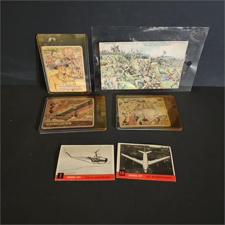 Vintage WWII Gum & Aircraft Trading Cards