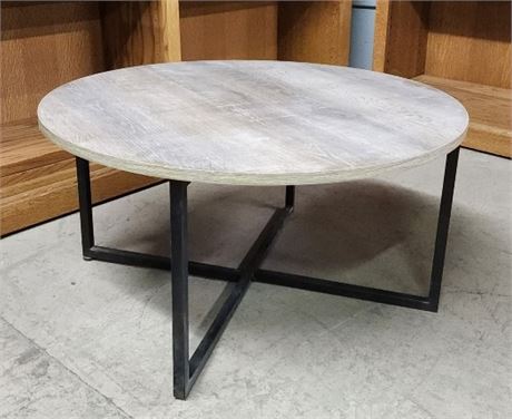 Modern Round Coffee Table - 31" Diameter, 16"⬆️