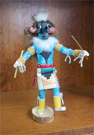 Collectible Handmade Kachina Doll...11" Tall