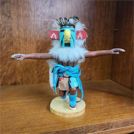 Collectible Handmade Kachina Doll...9" Tall