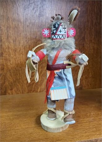 Collectible Handmade Kachina Doll...11" Tall