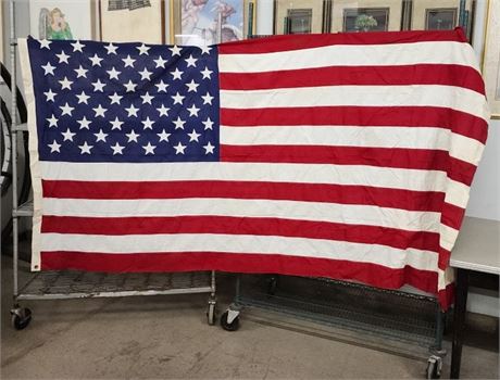 Vintage Valley Forge Size # 5 U.S. Flag - 9x5