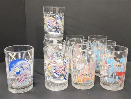 Walt Disney Tumbler Glasses - Collectible!