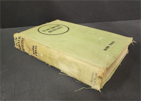 Vintage Tom Sawyer Detective Book