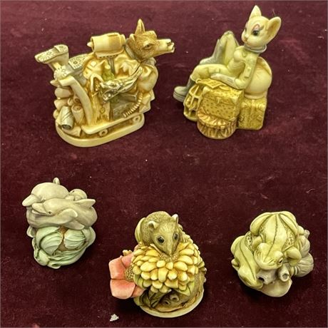 Harmony Kingdom Trinket Boxes w/ Original Box Collectibles from England