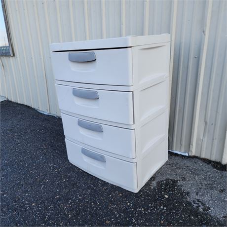 Sterlite 4 Drawer Cabinet - 25x19