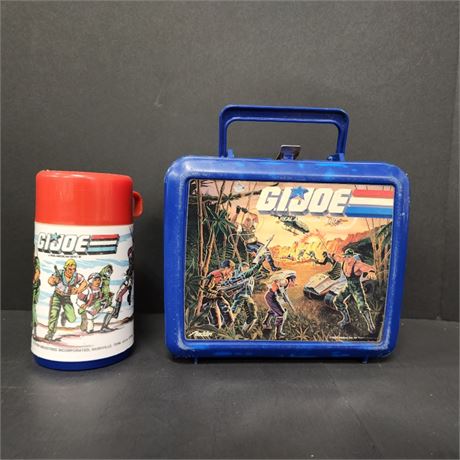 Vintage G.I. Joe Lunch Box & Thermos