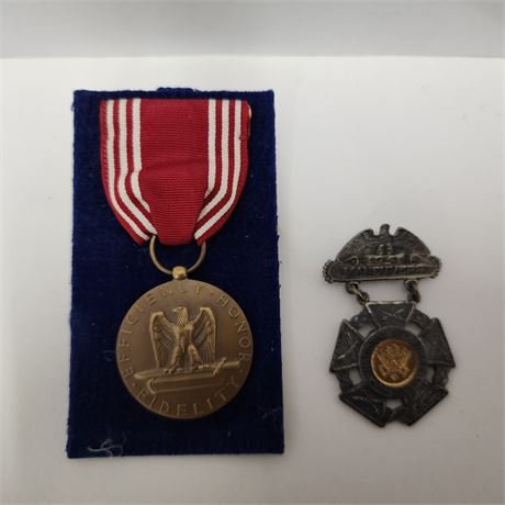 1940s Defender & Conduct Medal Pair