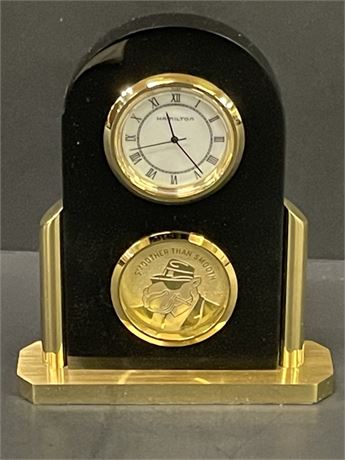 NIB Small Hamilton Desk Clock