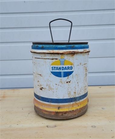 Vintage Standard 5 Gallon Oil Can