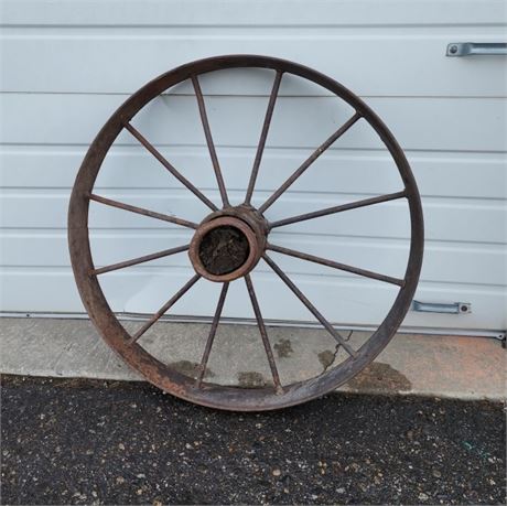 Antique Implement Wheel - 30" Diameter