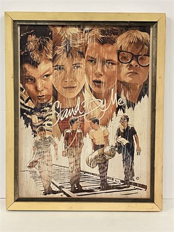 Framed Wood "Stand By Me" Reproduction Sign - 15x19