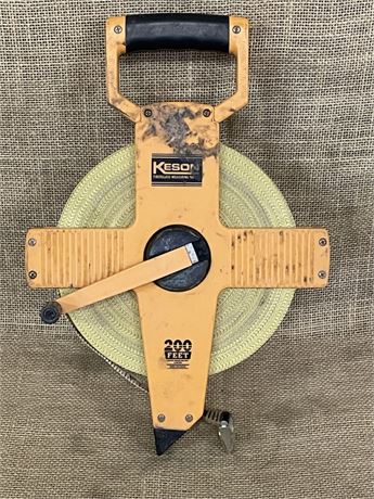 Keson 200' Layout Tape, 10th inch divisions (for surveyors)