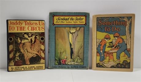 Antique 1914-1928 Children's Book Trio