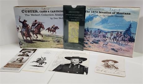 General Custer Historical Publications➕Battle Field Map & Info