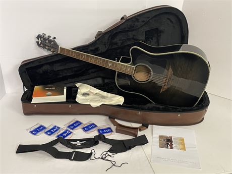 Keith Urban Guitar w/ Case & Many Extras -Signed/Certified/Numbered