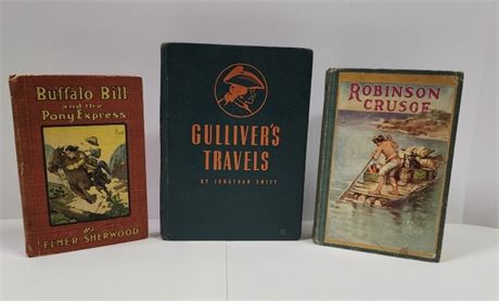 Vintage Book Trio