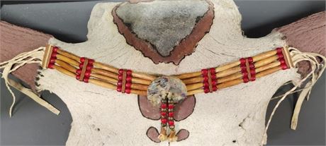 Hand Beaded Choker w/ teeth