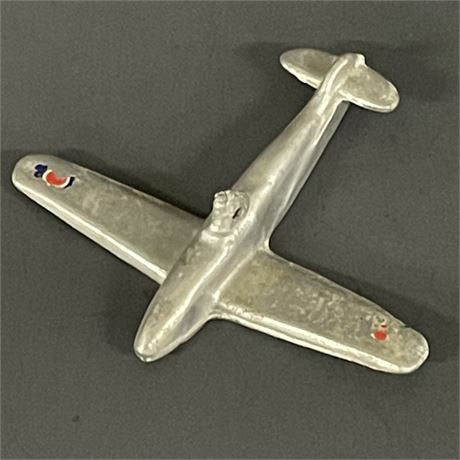 Vintage Metal Fighter Plane