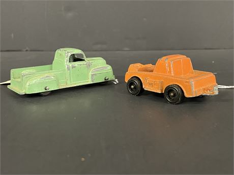 Vintage Tootsie Toy Car Pair