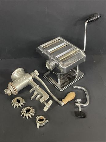 Vintage Grinder & Pasta Maker