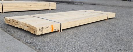 2x4x104 Lumber - 36pcs. (Bunk #1)