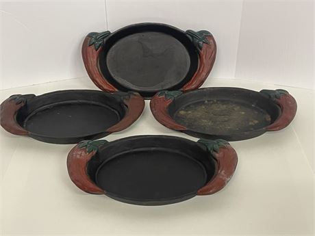 Cast Iron Ranchero Platters - 12x7