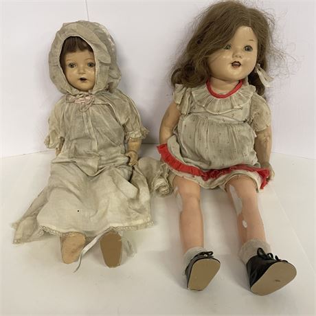 Vintage Doll Pair