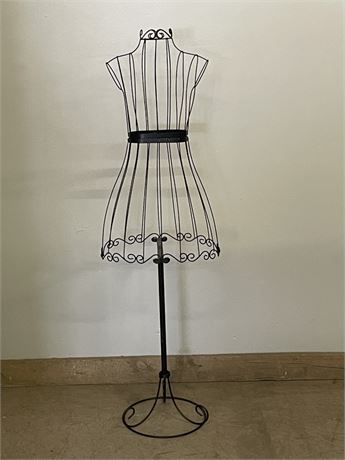 Wire Dress Form Display/Decor - 51"⬆️