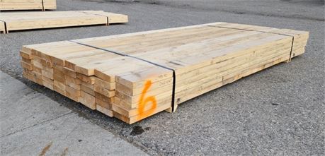 2x6x104 Lumber - 48pcs. (Bunk #6)