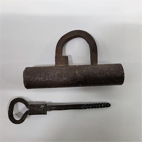 Antique Lock & Key