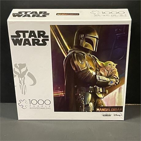 Collectible Star Wars 1000pc Mandalorian Puzzle