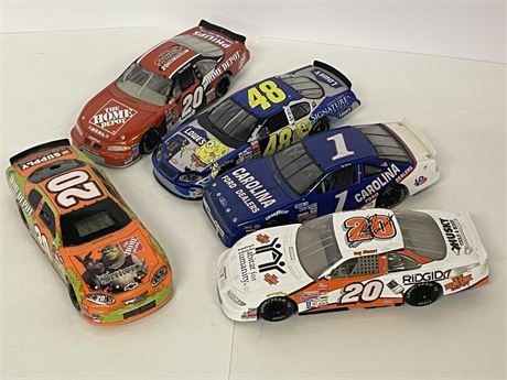 Die-Cast Nascar Foursome & Alarm Clark Car