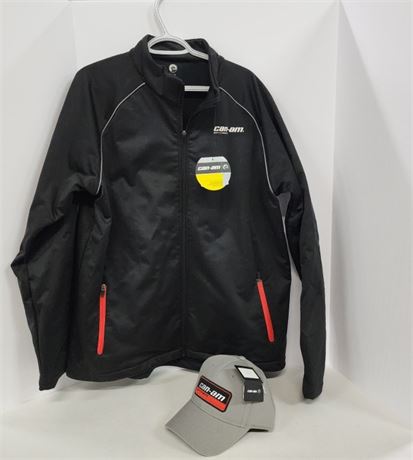 New Can-Am XXL Jacket & Snap-Back Cap