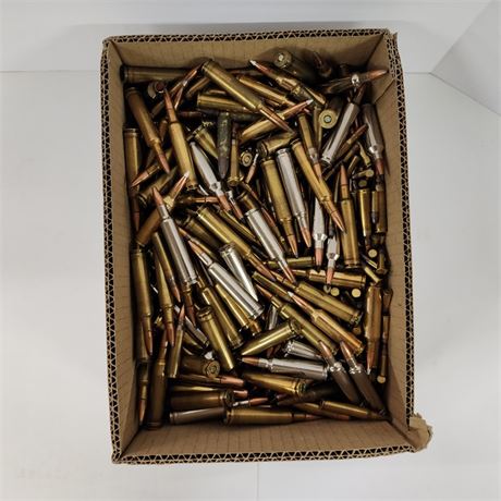 Assorted Factory 270/223/7.62/.22 Ammo - 402 Rounds