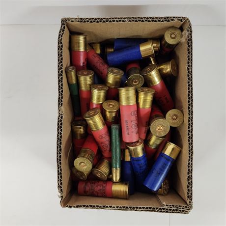 Assorted Factory 12 Gauge Shot Shells - 51 Rounds