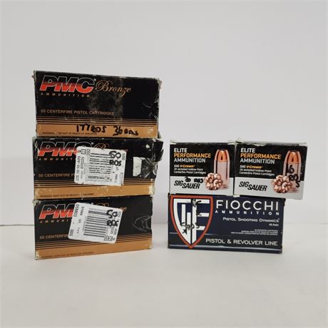 Assorted 45 Auto Factory Ammo - 177 Rounds