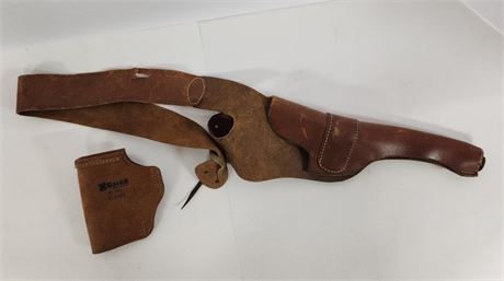 Galco & Leather Hand Gun Holster Belt...10"