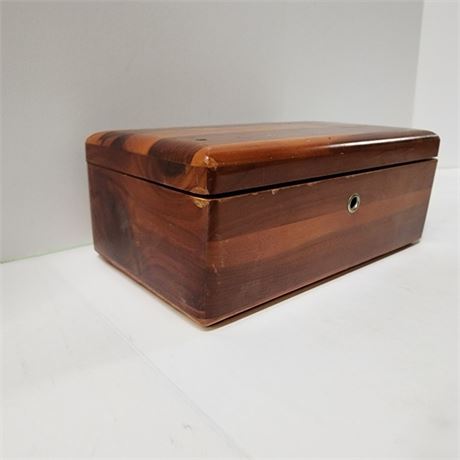 Vintage Mini Cedar Box