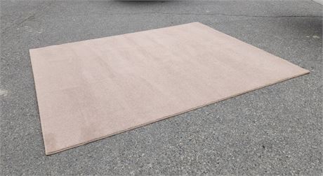 Large Pile Tan Area Rug - 119"x96 Nice and Clean!