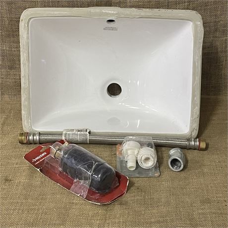 Dessi Sink + Plumbing Hardware