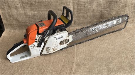 Stihl 038AV Super  20" Chainsaw - Item Has Not Been Tested