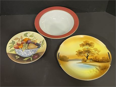 Limoges - Noritake - Pyrex Trio