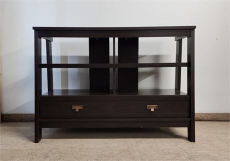 2 Drawer Entertainment Cabinet - 45x14x33