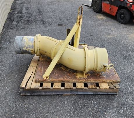 Hastings 10" Booster Pump w/ Battery & Engine Mounting Plate - 48" Pipe Length