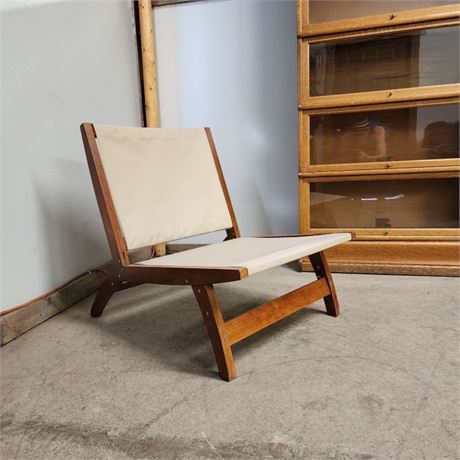 Vintage Low Folding Chair