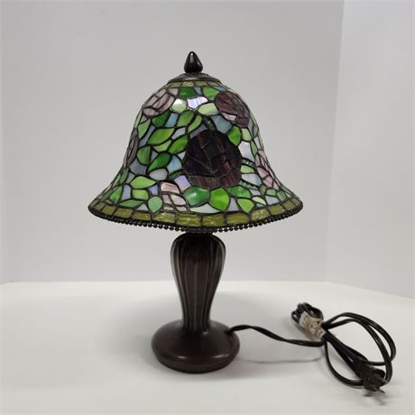 Small Tiffany Style Lamp - 15"⬆️