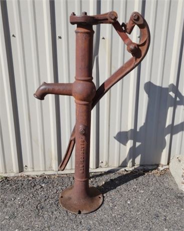 Antique Dempster/Beatrice Water Well Red Hand Pump - 36"⬆️