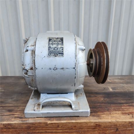 Single Phase 1.5 HP Clarke Electric Motor - Not Tested