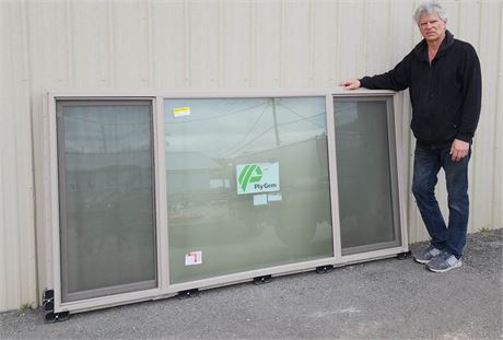 NEW PlyGem Pro 200 XOX Slider Window - 95½x47½